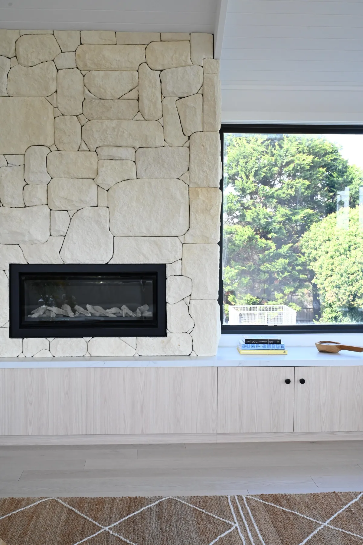 Stone detailing — premium finishes