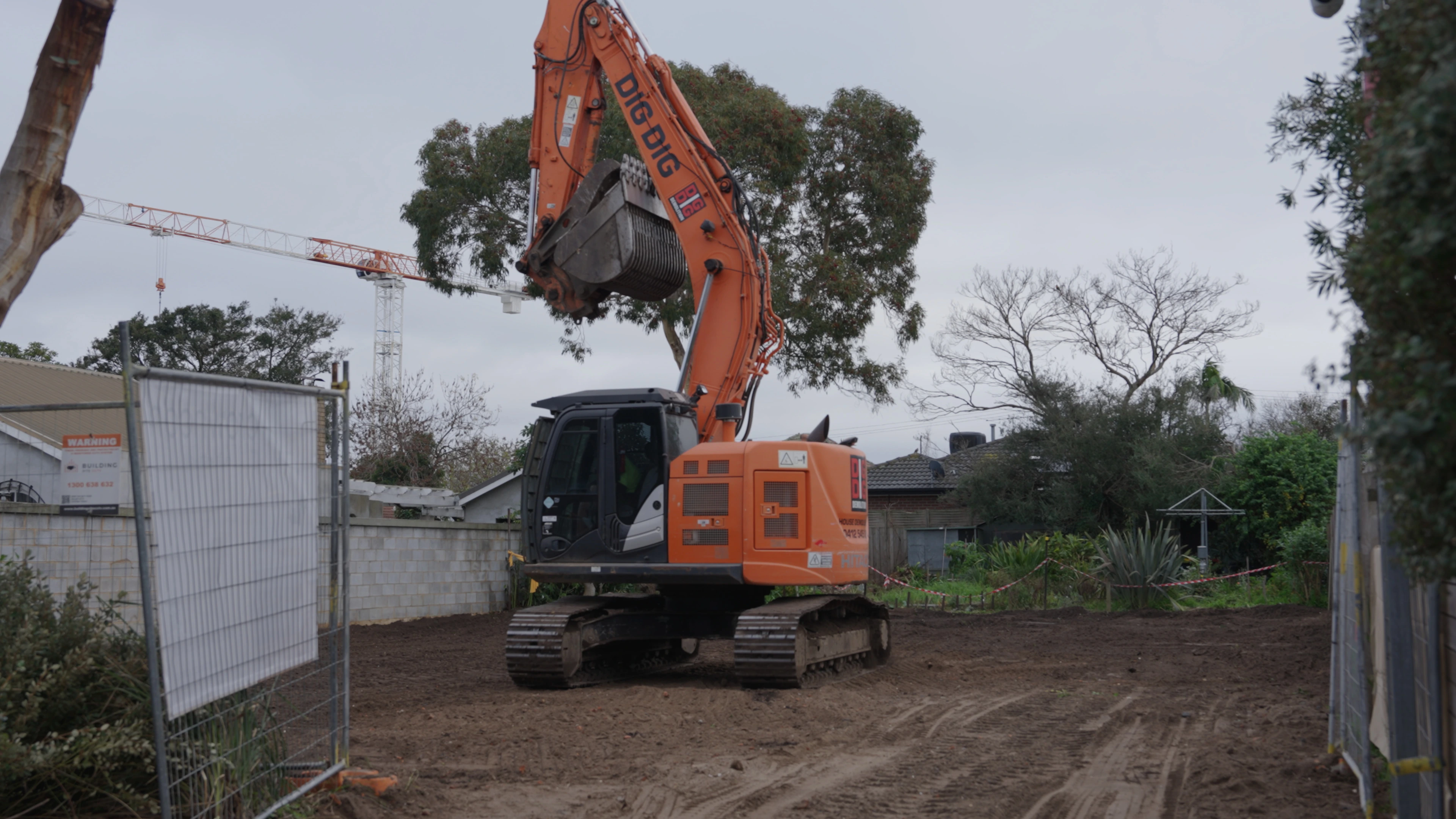 Walls going up on Crowncon's Moorabbin knockdown rebuild